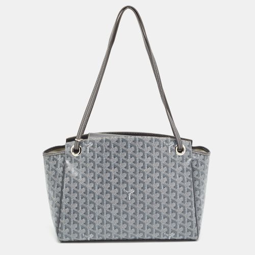 Goyard Grey Goyardine Coated Canvas and Leather Goyard Rouette PM Bag - Goyard - Modalova