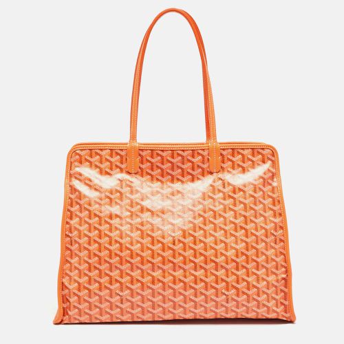 Goyard Orange Goyardine Coated Canvas and Leather Hardy PM Tote - Goyard - Modalova