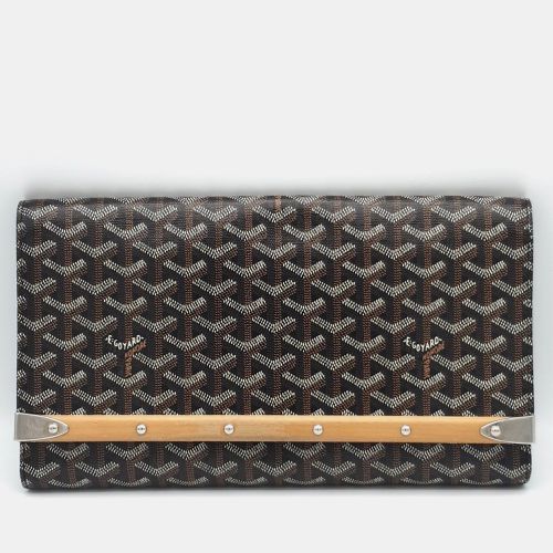 Canvas Monte Carlo Bois Clutch - Goyard - Modalova