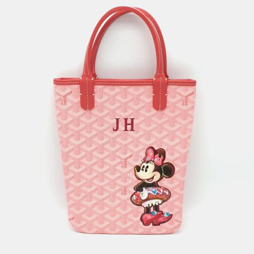 Goyard x Disney Pink Canvas Poitier Handbag - Goyard - Modalova