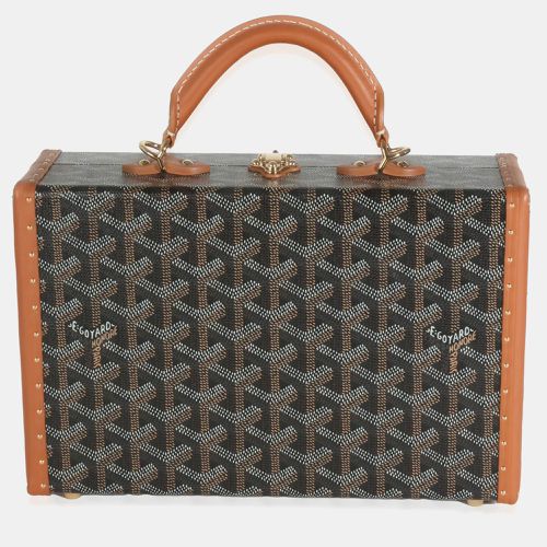 Tan ine Canvas Grand Hotel Trunk Bag - Goyard - Modalova