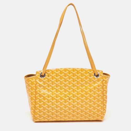 Goyard Mustard Goyardine Coated Canvas and Leather Rouette PM Bag - Goyard - Modalova