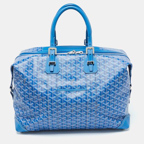 Goyard Blue Goyardine Canvas Bowling 45 Bag - Goyard - Modalova