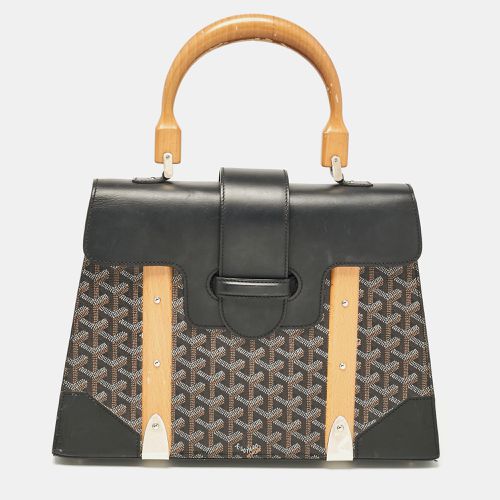 Goyard Black Goyardine Coated Canvas Saigon MM Top Handle Bag - Goyard - Modalova