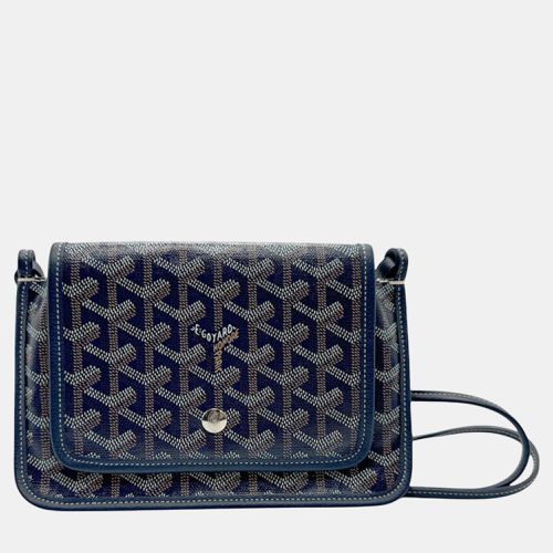 Goyard Leather Navy Brown White Shoulder Bag - Goyard - Modalova