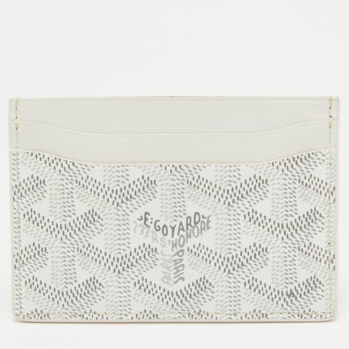 Goyard White Goyardine Coated Canvas and Leather Saint Sulpice Card Holder - Goyard - Modalova