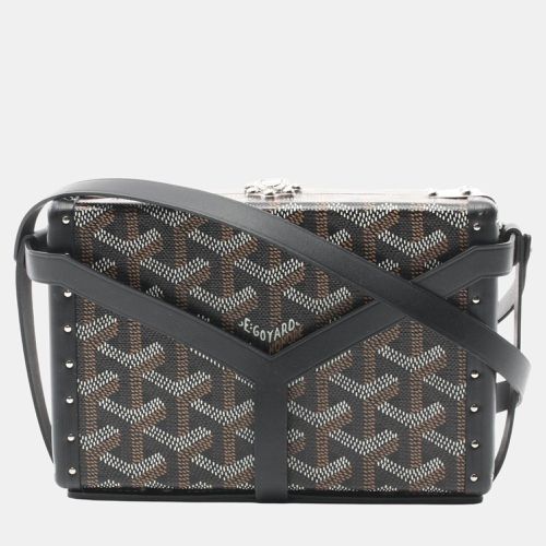 Goyard Black Brown White Coated Canvas Leather odiaire Trunk Shoulder Bag - Goyard - Modalova