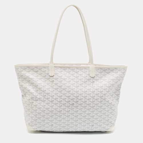 Goyard White Goyardine Coated Canvas and Leather Artois MM Tote - Goyard - Modalova