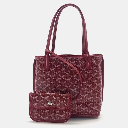 Goyard Red Canvas mini anjou bag - Goyard - Modalova