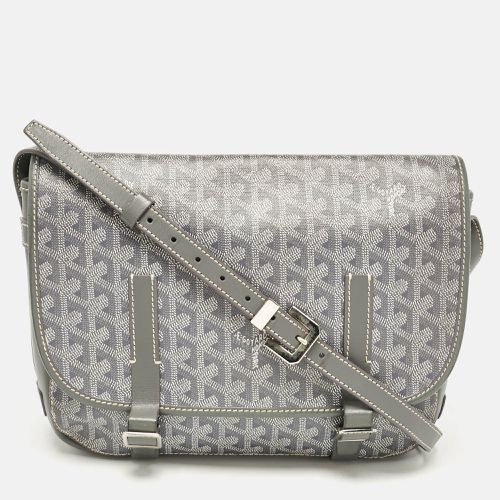 Ine Coated Canvas Belvedere MM Saddle Bag - Goyard - Modalova