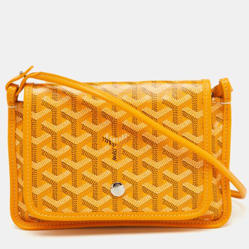 Goyard Yellow Goyardine Coated Canvas Plumet Crossbody Bag - Goyard - Modalova