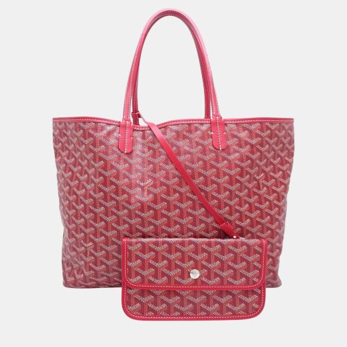 Goyard Red Leather Saint Louis PM Tote Bag - Goyard - Modalova