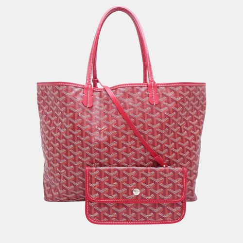 Goyard Saint Louis Pm Tote Bag X Leather Red - Goyard - Modalova