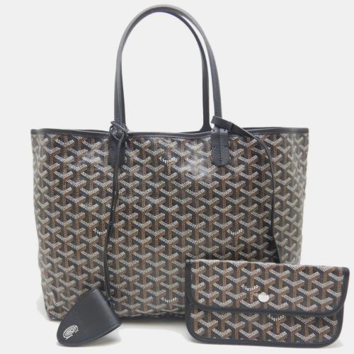 Goyard Black Calfskin Saint Louis PM Tote Bag - Goyard - Modalova