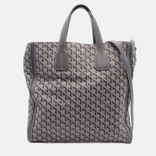 Goyard Grey Canvas Sac Voltaire Tote Bag - Goyard - Modalova