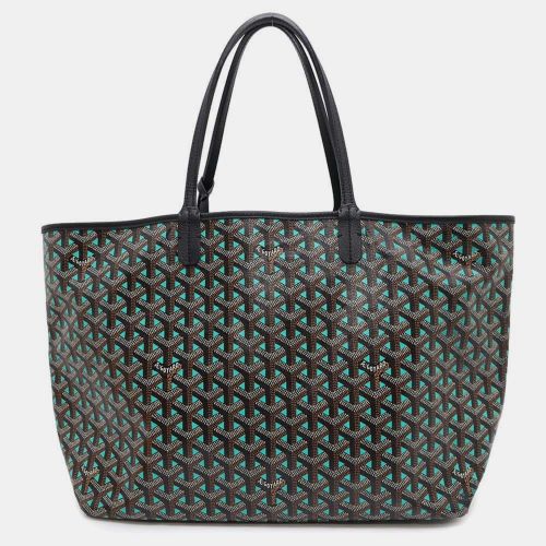 Clair Opalgreen/ Pvc Leather Saint Louis PM Bag - Goyard - Modalova