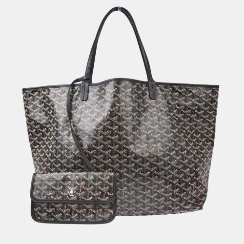 Goyard Black/Brown/White PVC and Leather Saint Louis GM Tote Bag - Goyard - Modalova