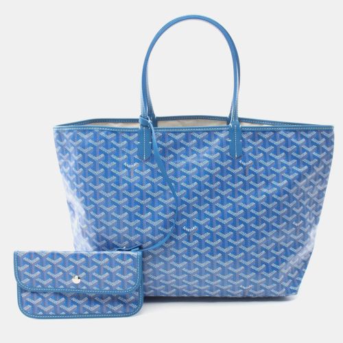 Goyard Blue Coated Canvas Tote Bag - Goyard - Modalova