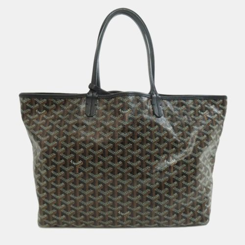 Coated Canvas Leather Saint Louis PM Tote Bag - Goyard - Modalova