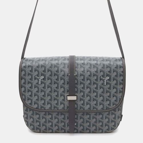 Ine Canvas Leather Belvedere MM Shoulder Bag - Goyard - Modalova