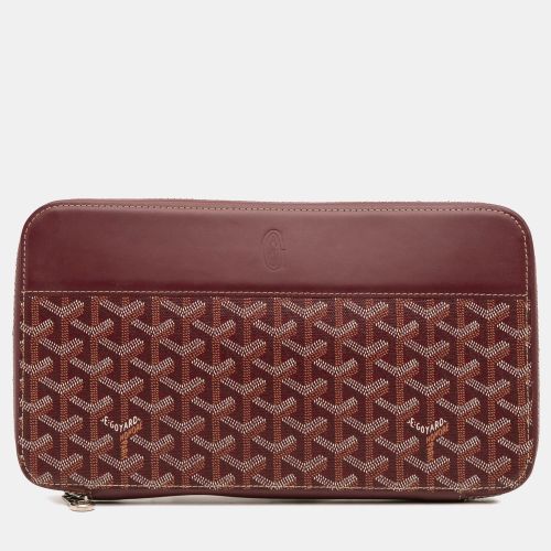 Goyard Red Goyardine Opera Travel Wallet - Goyard - Modalova