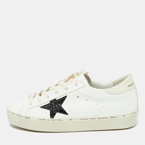 Leather Hi Star Lace Up Sneakers Size 42 - Golden Goose - Modalova