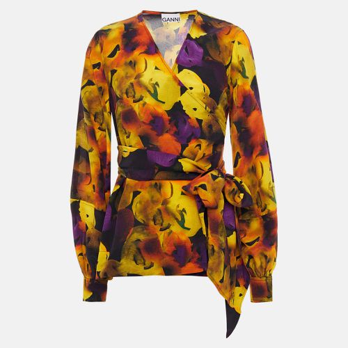 Ganni Viscose Long Sleeved Top EU 34 - Ganni - Modalova