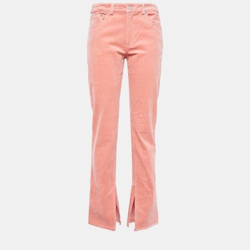 Ganni Pink Corduroy Pants Size EU 42 - Ganni - Modalova