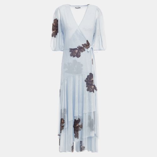 Ganni Polyamid Midi Dress EU 40 - Ganni - Modalova