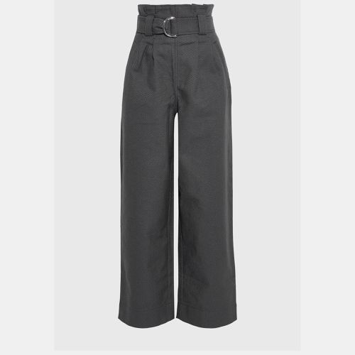 Ganni Cotton Wide Leg Pants EU 36 - Ganni - Modalova