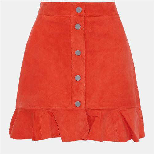 Ganni Kid leather Mini Skirt EU 40 - Ganni - Modalova