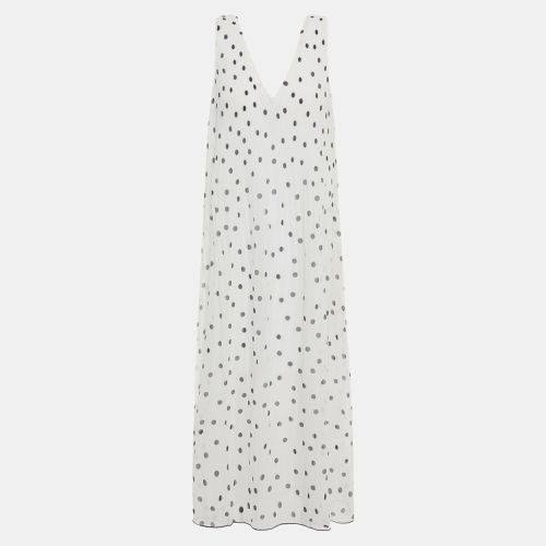 Ganni Poliestere riciclato Midi Dress EU 38 - Ganni - Modalova