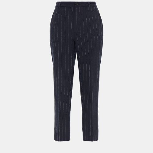 Ganni Polyester Tapered Pants 42 - Ganni - Modalova