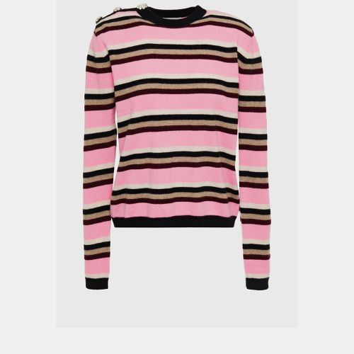 Ganni Cashmere Crew Neck Sweater XXS - Ganni - Modalova