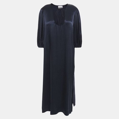 Ganni Viscose Midi Dress EU 40 - Ganni - Modalova