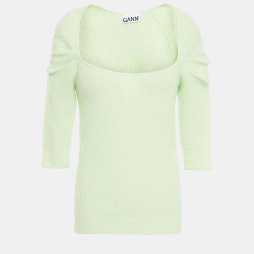 Ganni Alpaca Crew Neck Sweater M - Ganni - Modalova