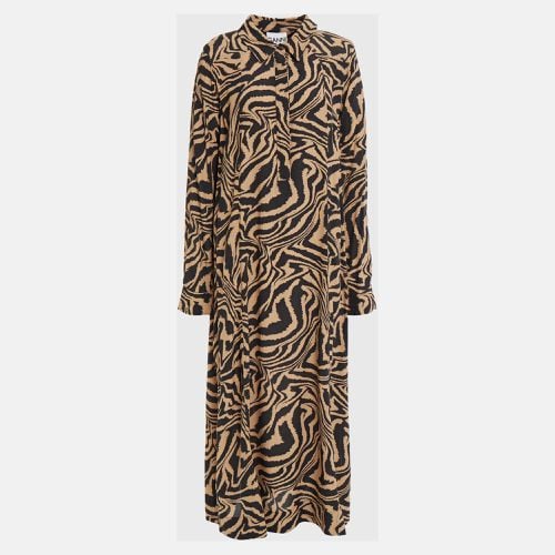 Ganni Viscose Midi Dress EU 38 - Ganni - Modalova