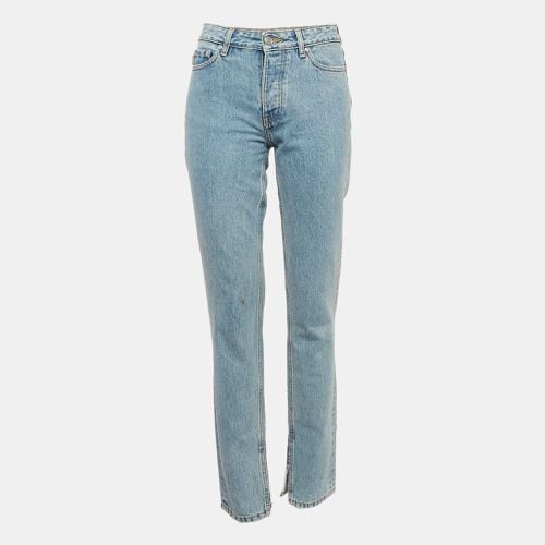 Ganni Blue Denim Straight Leg Jeans S Waist 25" - Ganni - Modalova