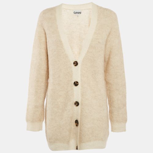 Mohair Oversized Cardigan XS - Ganni - Modalova