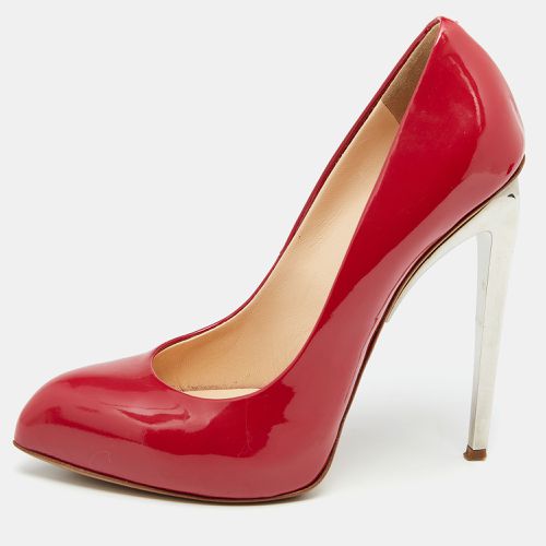 Giuseppe Zanotti Red Patent Leather Pointed Toe Pumps Size 37.5 - Giuseppe Zanotti - Modalova