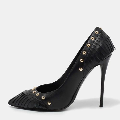 Leather Studded Fringe Pumps Size 38.5 - Giuseppe Zanotti - Modalova