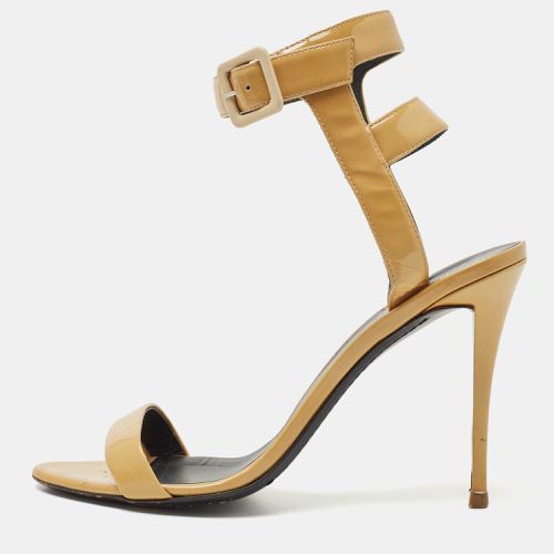 Giuseppe Zanotti Yellow Patent Leather Ankle Cuff Sandals Size 40 - Giuseppe Zanotti - Modalova