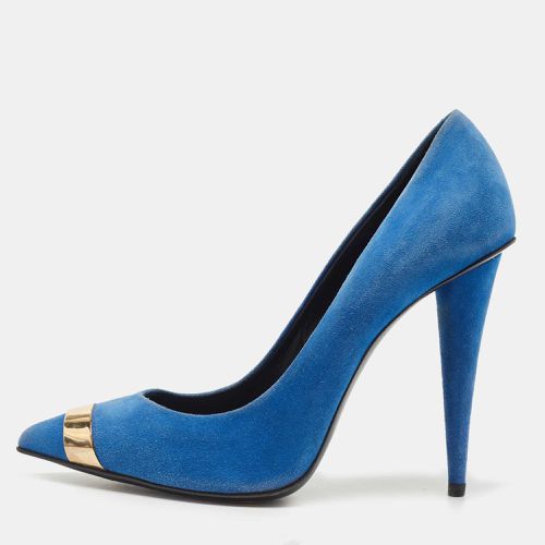 Suede Pointed Toe Pumps Size 37.5 - Giuseppe Zanotti - Modalova