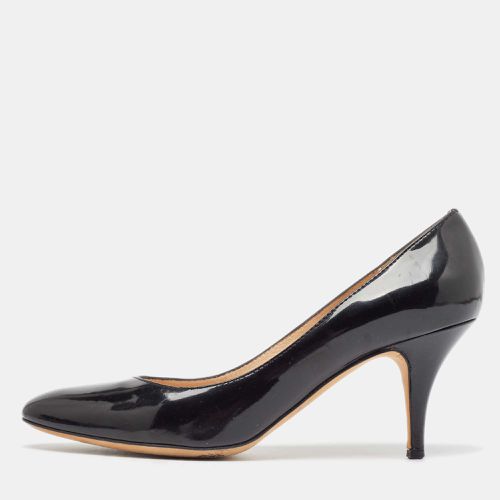 Giuseppe Zanotti Black Patent Round Toe Pumps Size 38.5 - Giuseppe Zanotti - Modalova