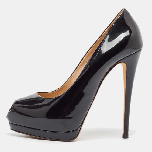 Giuseppe Zanotti Black Patent Leather Sharon Pumps Size 38 - Giuseppe Zanotti - Modalova