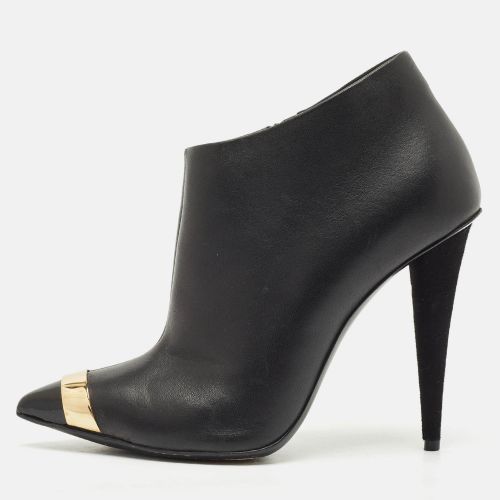 Giuseppe Zanotti Black Leather Ankle Booties Size 36 - Giuseppe Zanotti - Modalova