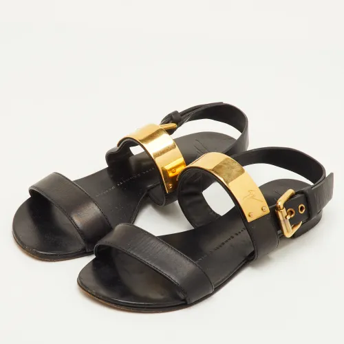 Size 36 Leather Flat Sandals - Giuseppe Zanotti - Modalova