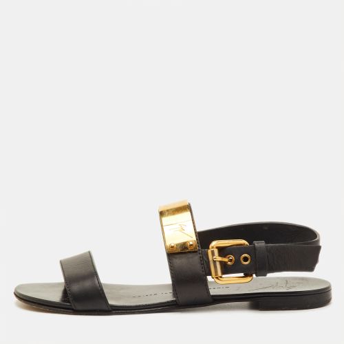 Size 36 Leather Flat Sandals - Giuseppe Zanotti - Modalova