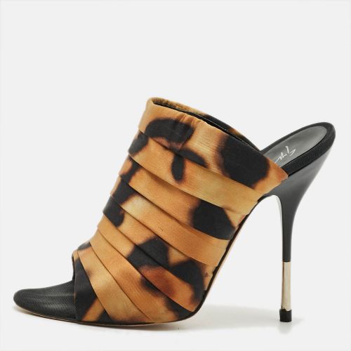 Size 38 Two Tone Satin Mules - Giuseppe Zanotti - Modalova