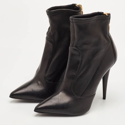 Size 37 Leather Pointed Toe Ankle Length Boots - Giuseppe Zanotti - Modalova